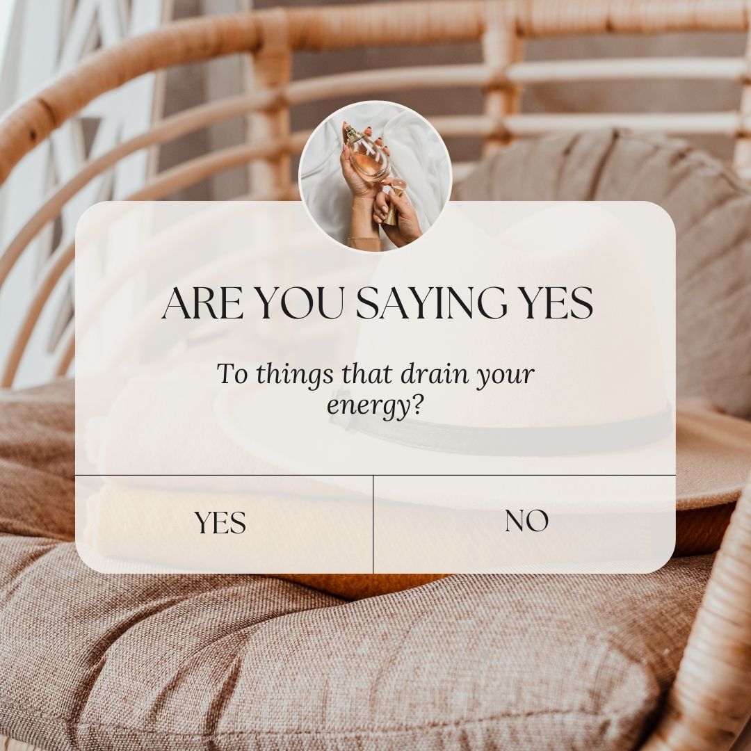 Questioning if you're draining your energy